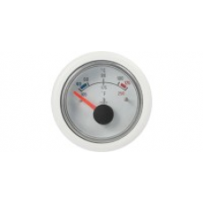 Temperature gauge 12V 40-120deg white