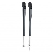 Wiper arm set L=308-393mm parallel black
