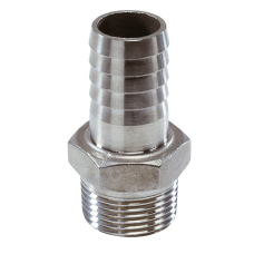 Hose nipple s/s G1