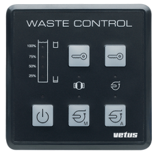 Waste water control panel 12/24V